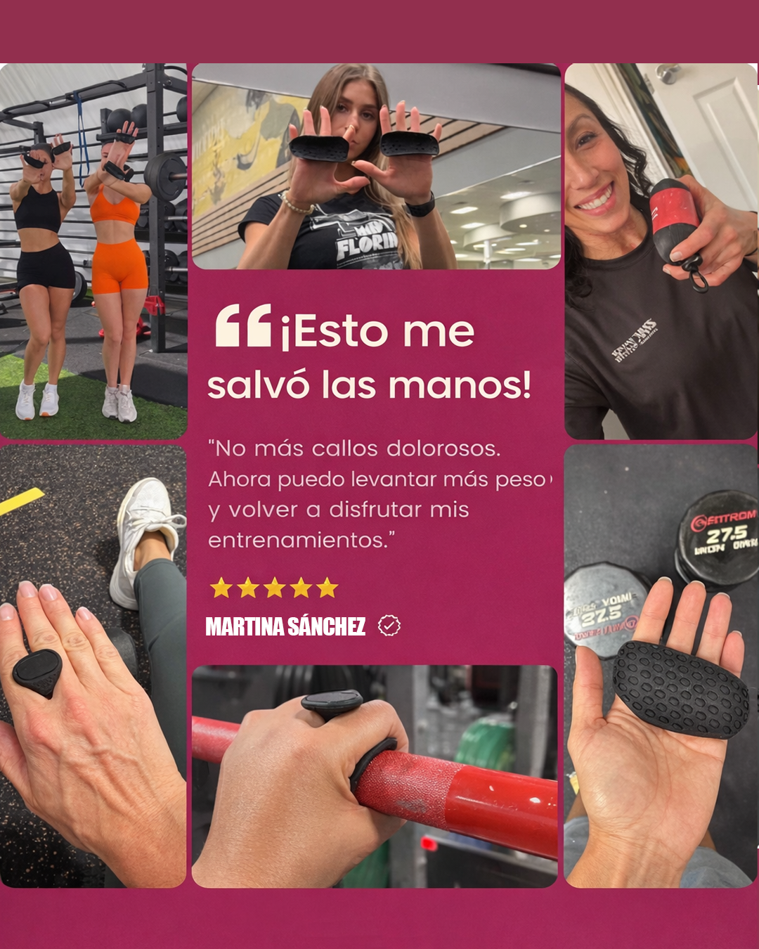 Grips de Entrenamiento - Entrená Sin Lastimarte las Manos